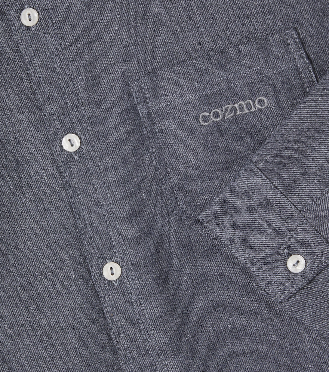 Turin cotton flannel shirt | Cozmo