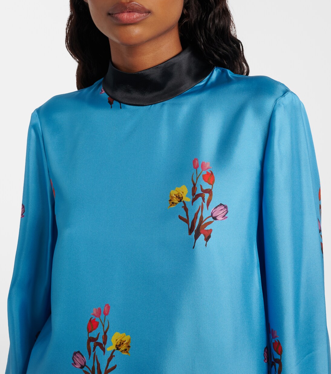 Floral silk top | Marni