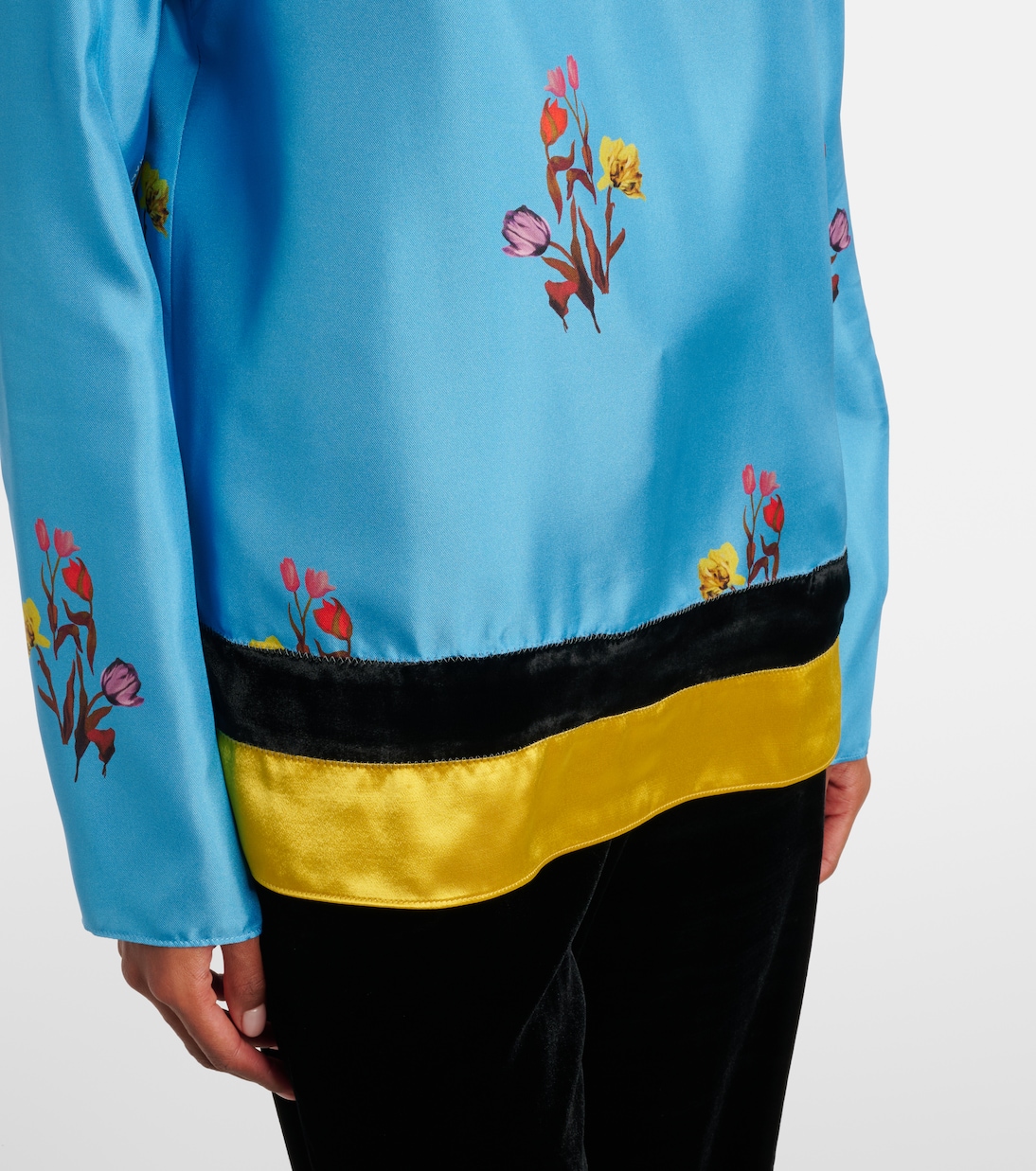 Floral silk top | Marni