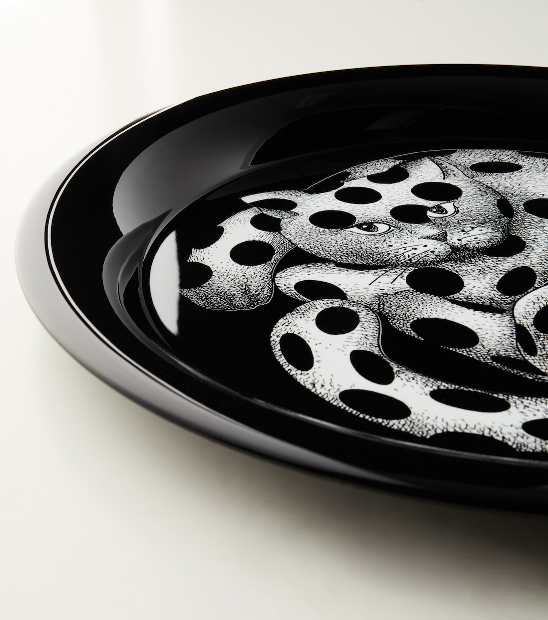 High Fidelity iron decorative tray | Fornasetti