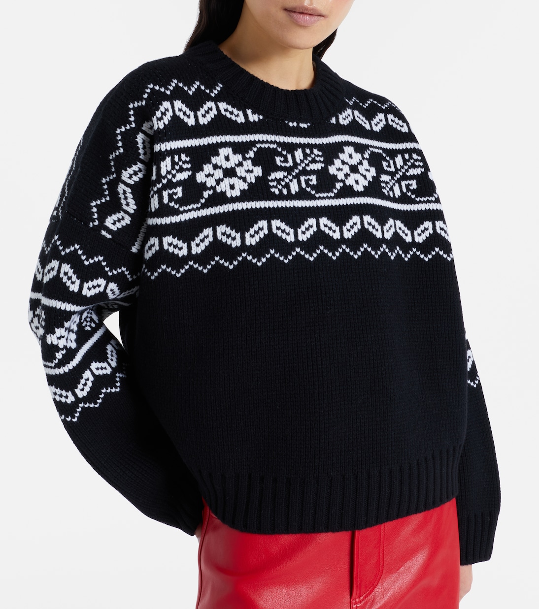 Pull Fair Isle en laine | Róhe