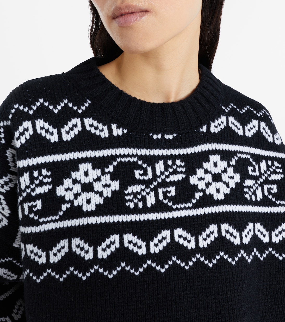 Pull Fair Isle en laine | Róhe