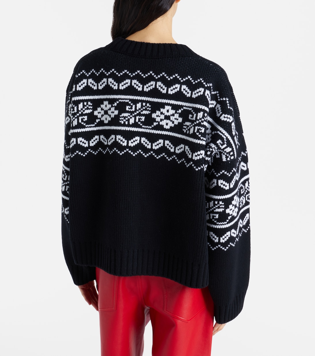 Pull Fair Isle en laine | Róhe
