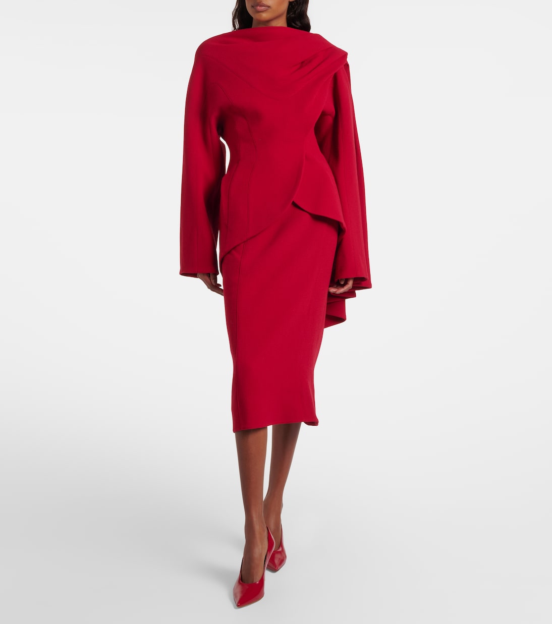 re/edit Chimère virgin wool jacket | Mugler