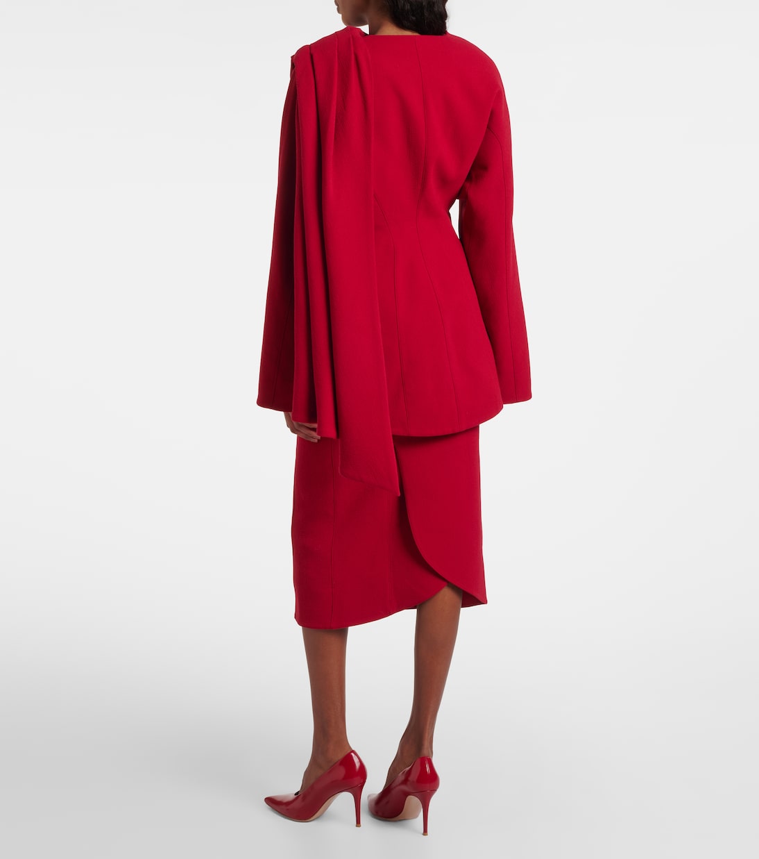 re/edit Chimère virgin wool jacket | Mugler