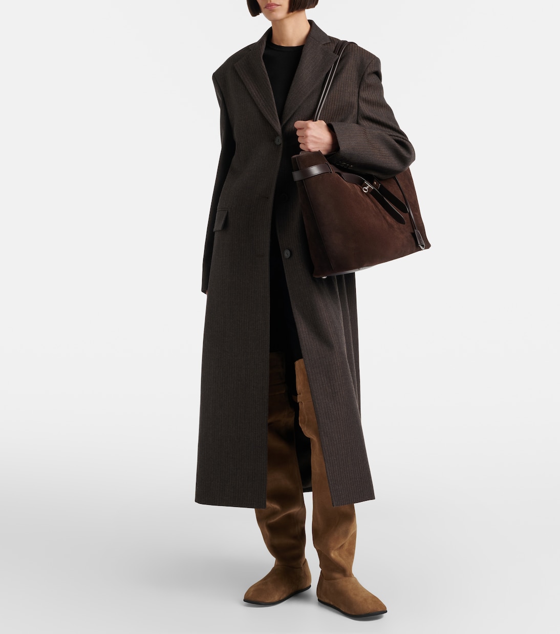 Overknee-Stiefel Big Boot aus Veloursleder | Christen