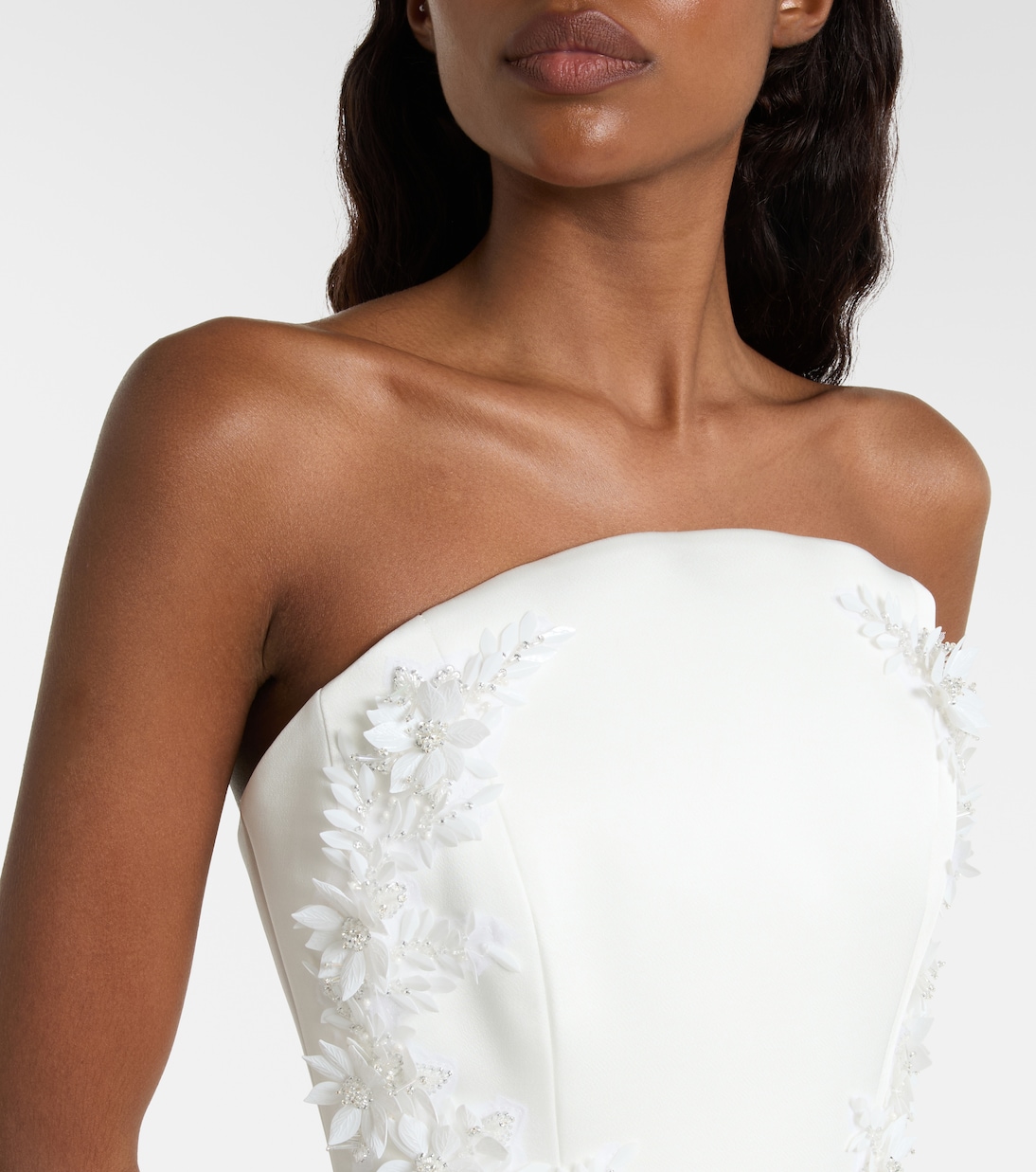 Vestido midi Xanthe adornado | Rebecca Vallance