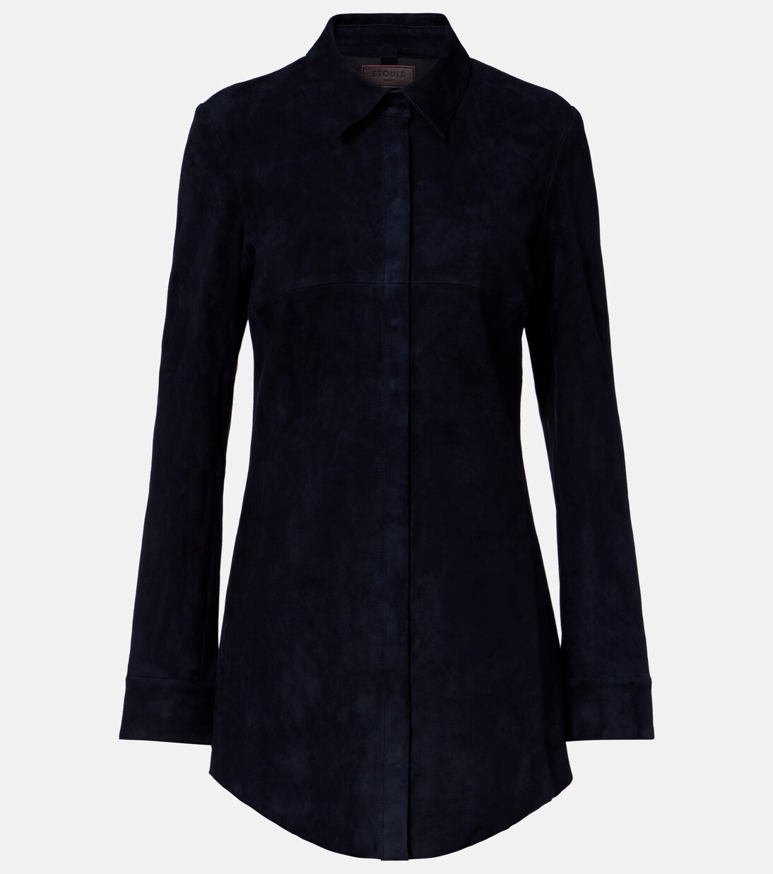 Geraldine suede shirt dress | Stouls