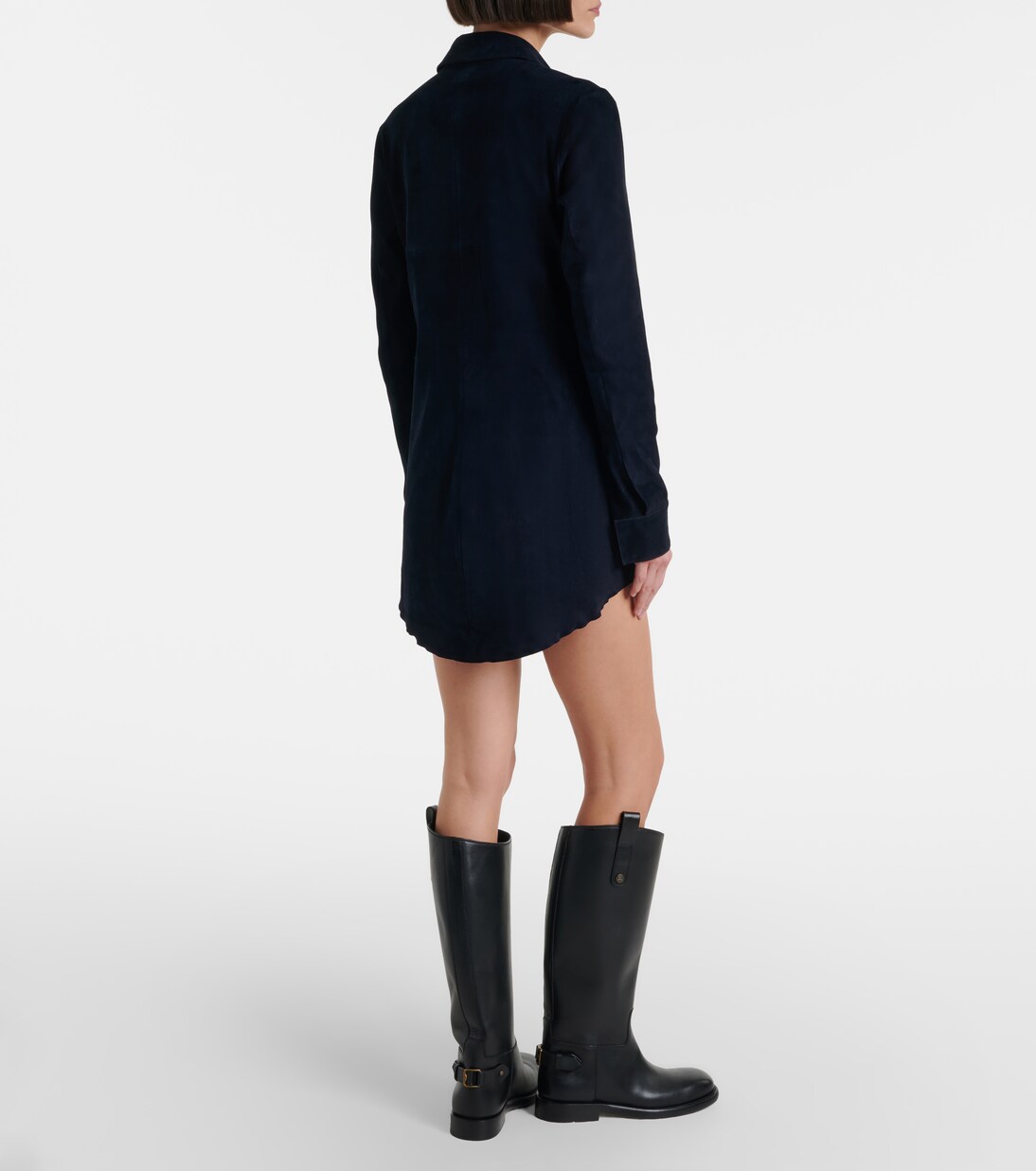 Geraldine suede shirt dress | Stouls