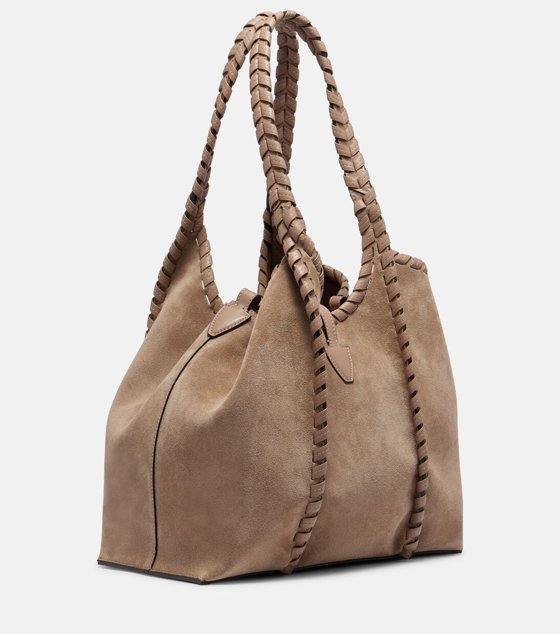 T Timeless Medium suede tote bag | Tod's