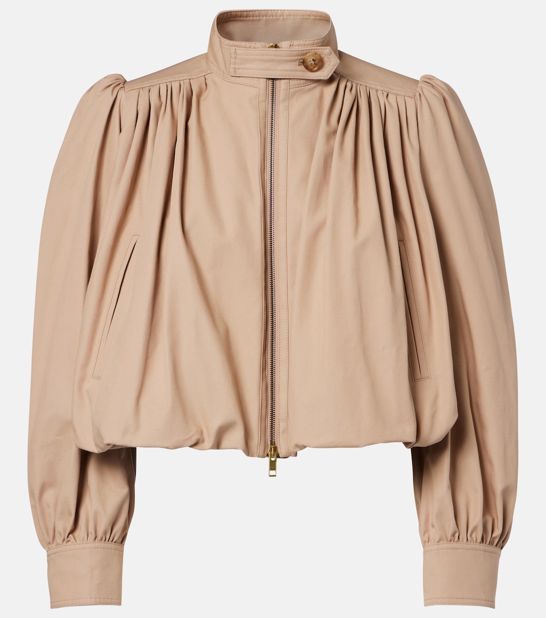 Cropped-Jacke aus Baumwoll-Canvas | Chloé