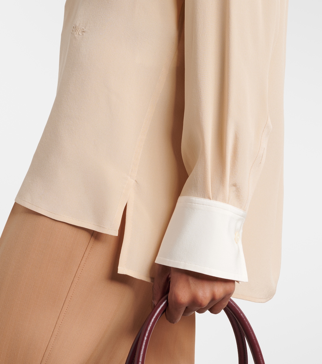 Tunika aus Seide | Stella McCartney