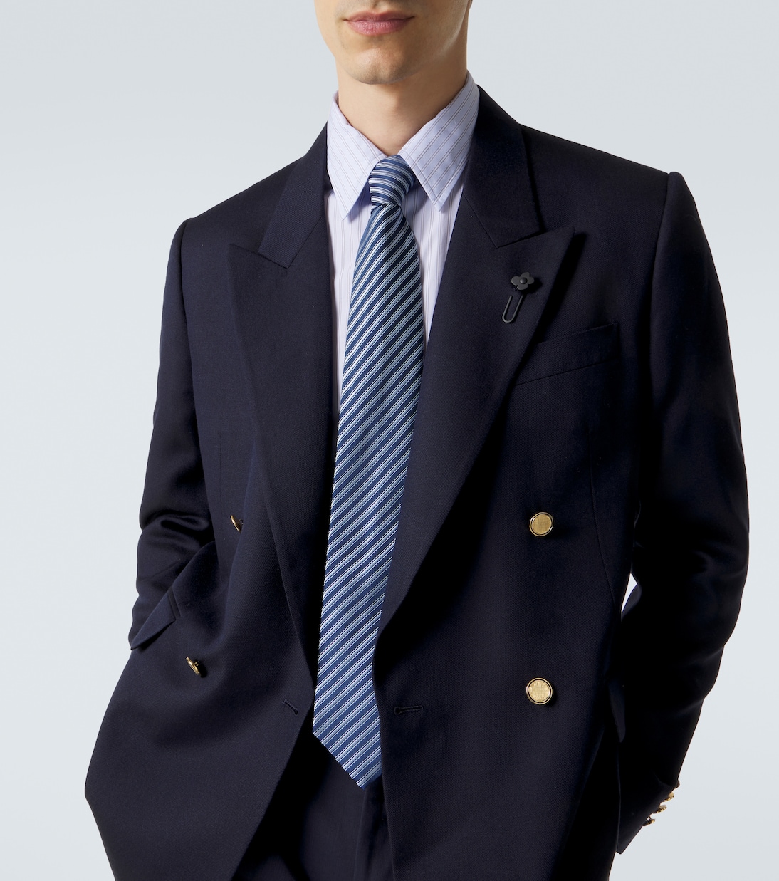 Blazer aus Wolle, Kaschmir und Seide | Lardini