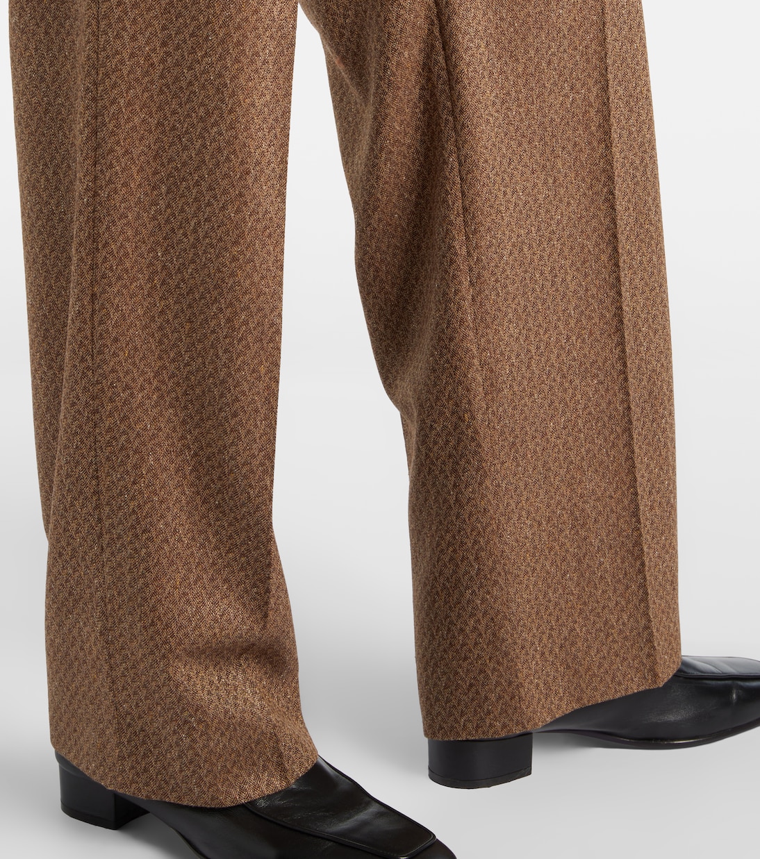 Weite Hose Amel aus Seide und Wolle | Blazé Milano