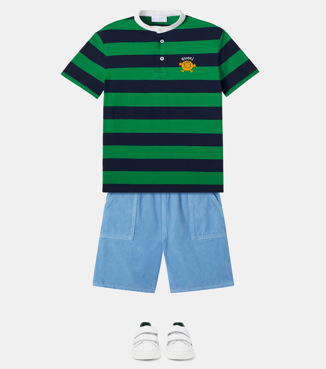 X Mr. Men Little Miss Henley-Top aus Baumwolle | Gucci Kids