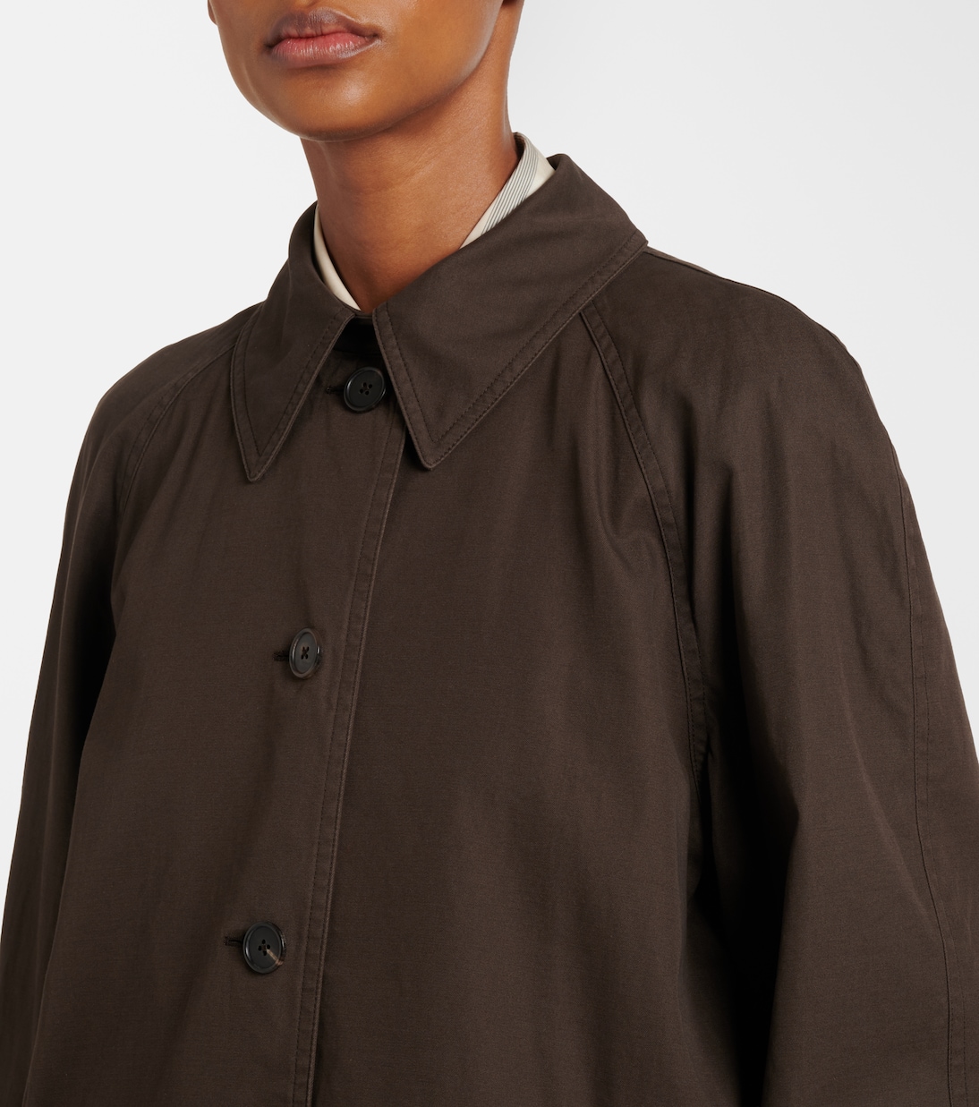 Hawkins cotton and cashmere car coat | The Row