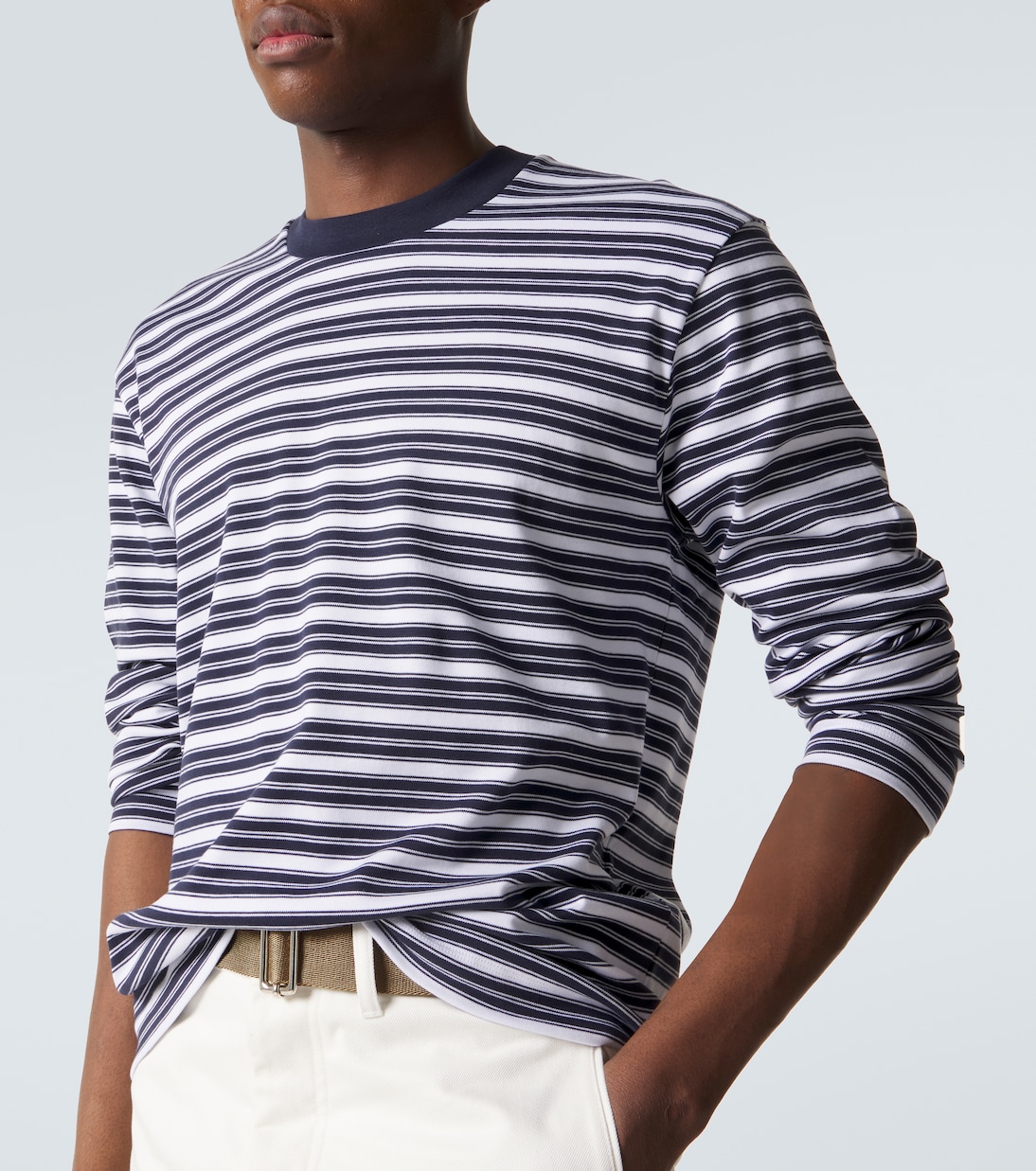 Longsleeve aus Baumwoll-Jersey | Sunspel