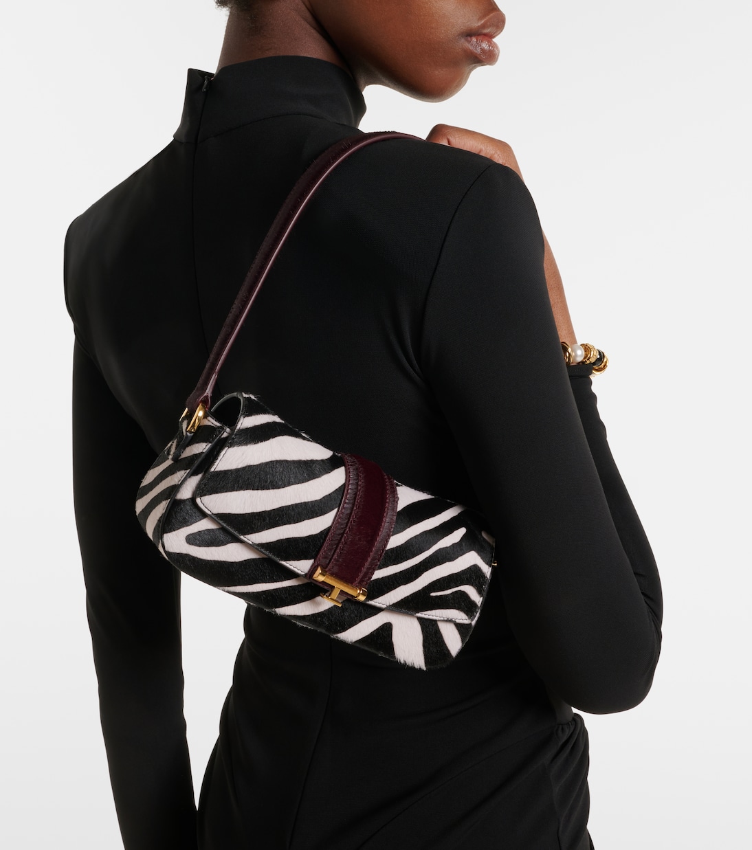 Borsa a spalla Zébrée.07 in cavallino | The New Arrivals Ilkyaz Ozel