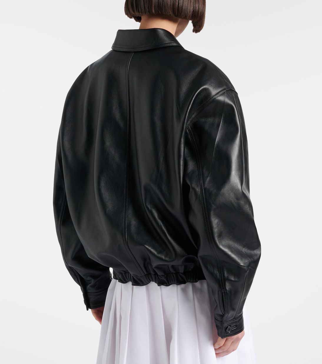 Blouson aus Leder | Prada