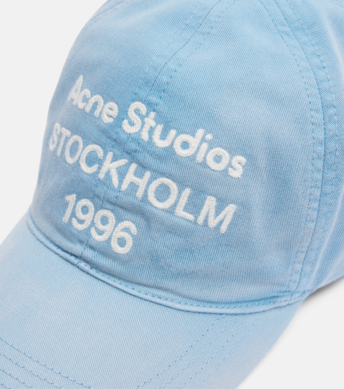 Logo cotton twill baseball cap | Acne Studios