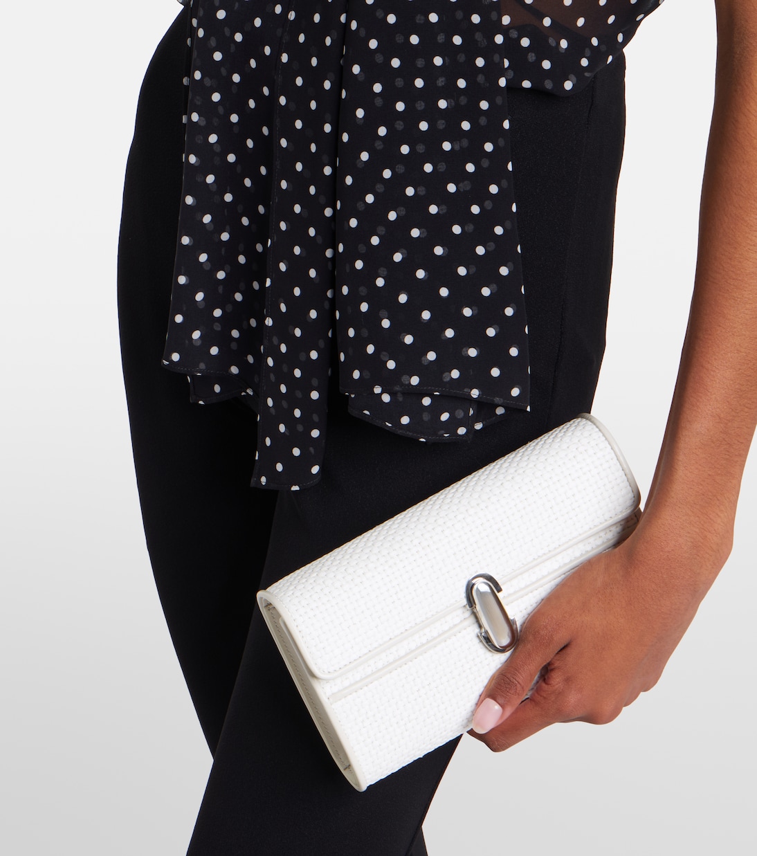 Symmetry Mini raffia crossbody bag | Savette