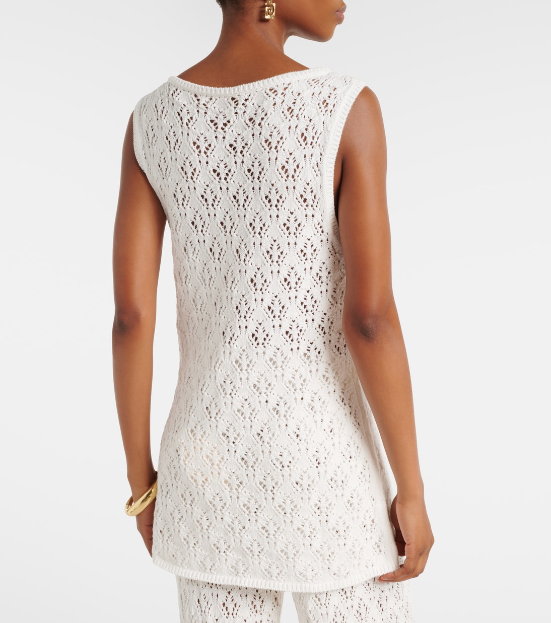 Fio pointelle cotton vest | Faithfull