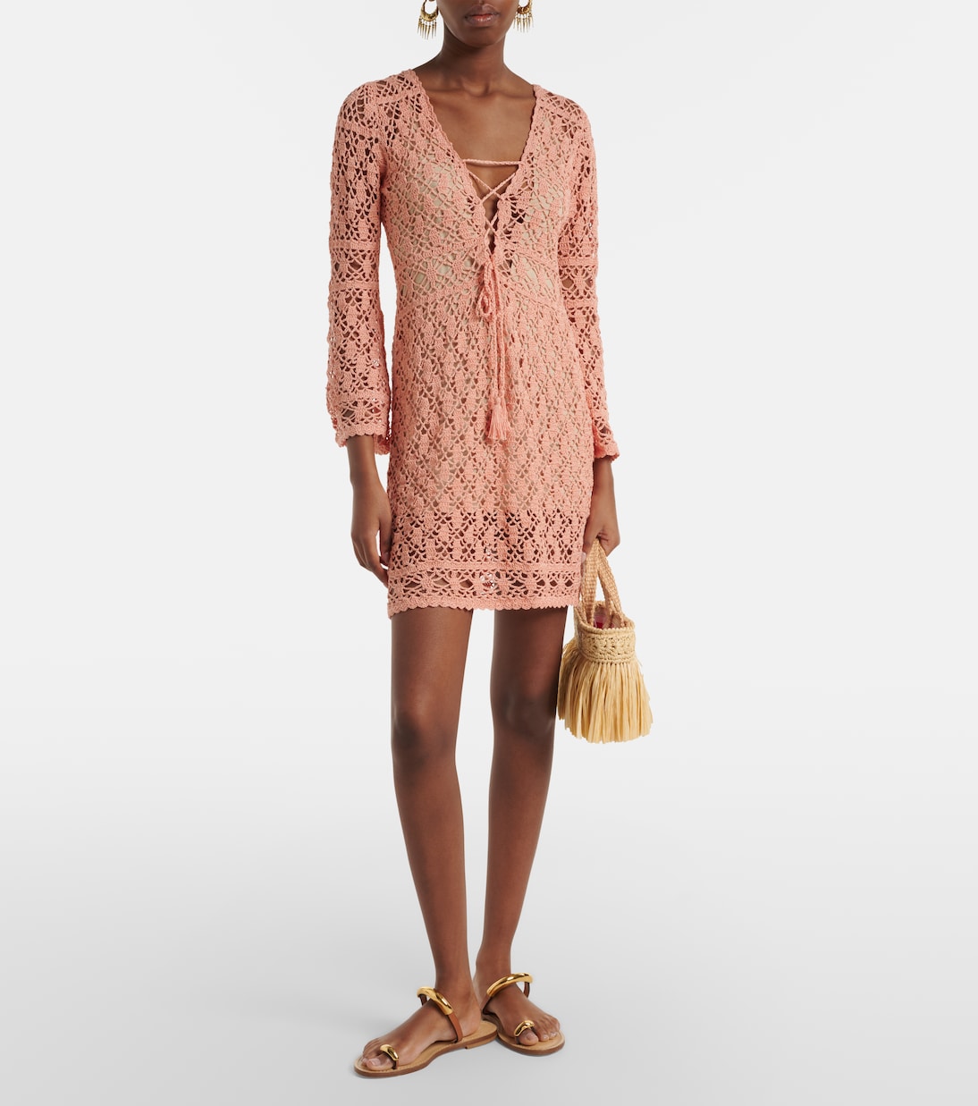 Robe Bianca en crochet de coton | Anna Kosturova