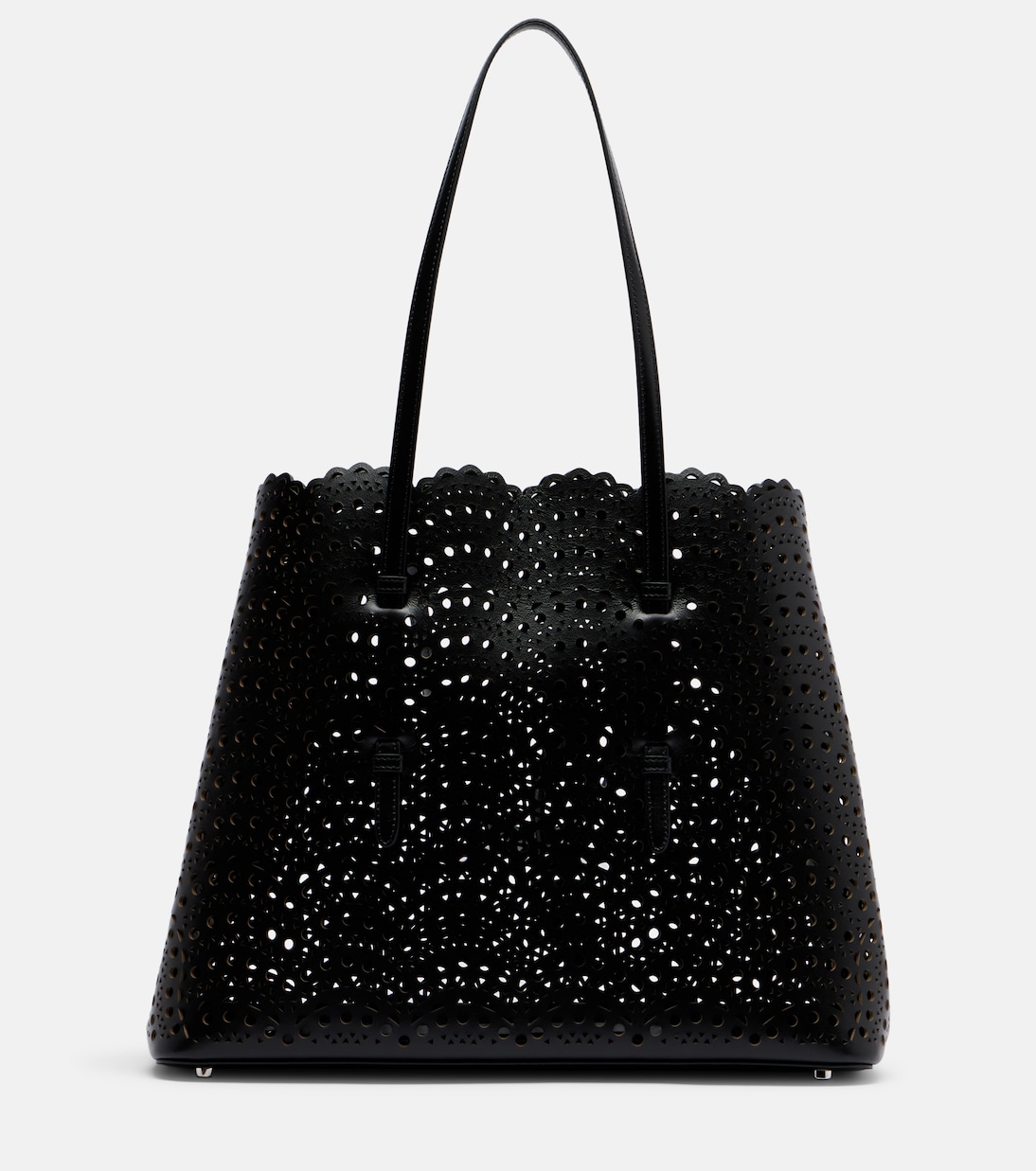 Mina 37 Vienne leather tote bag | Alaïa