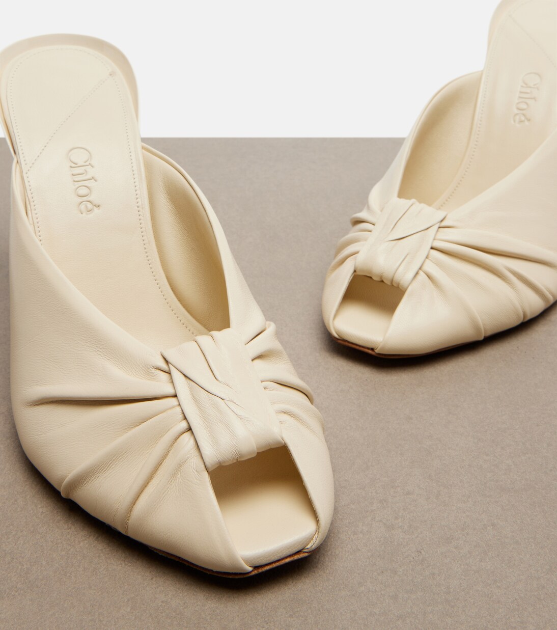 Mules Suzie en cuir | Chloé