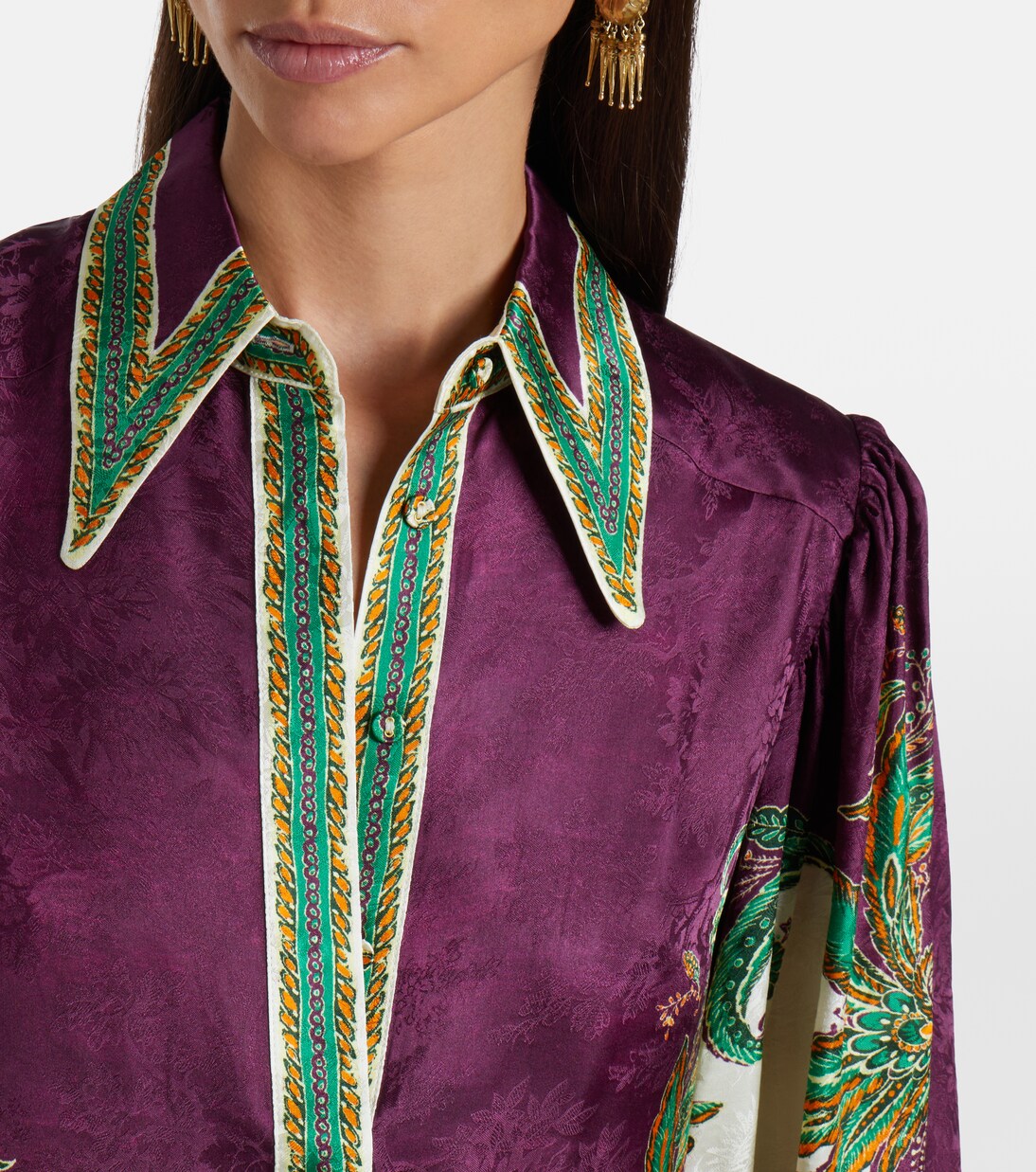Ruthie printed shirt | Alémais