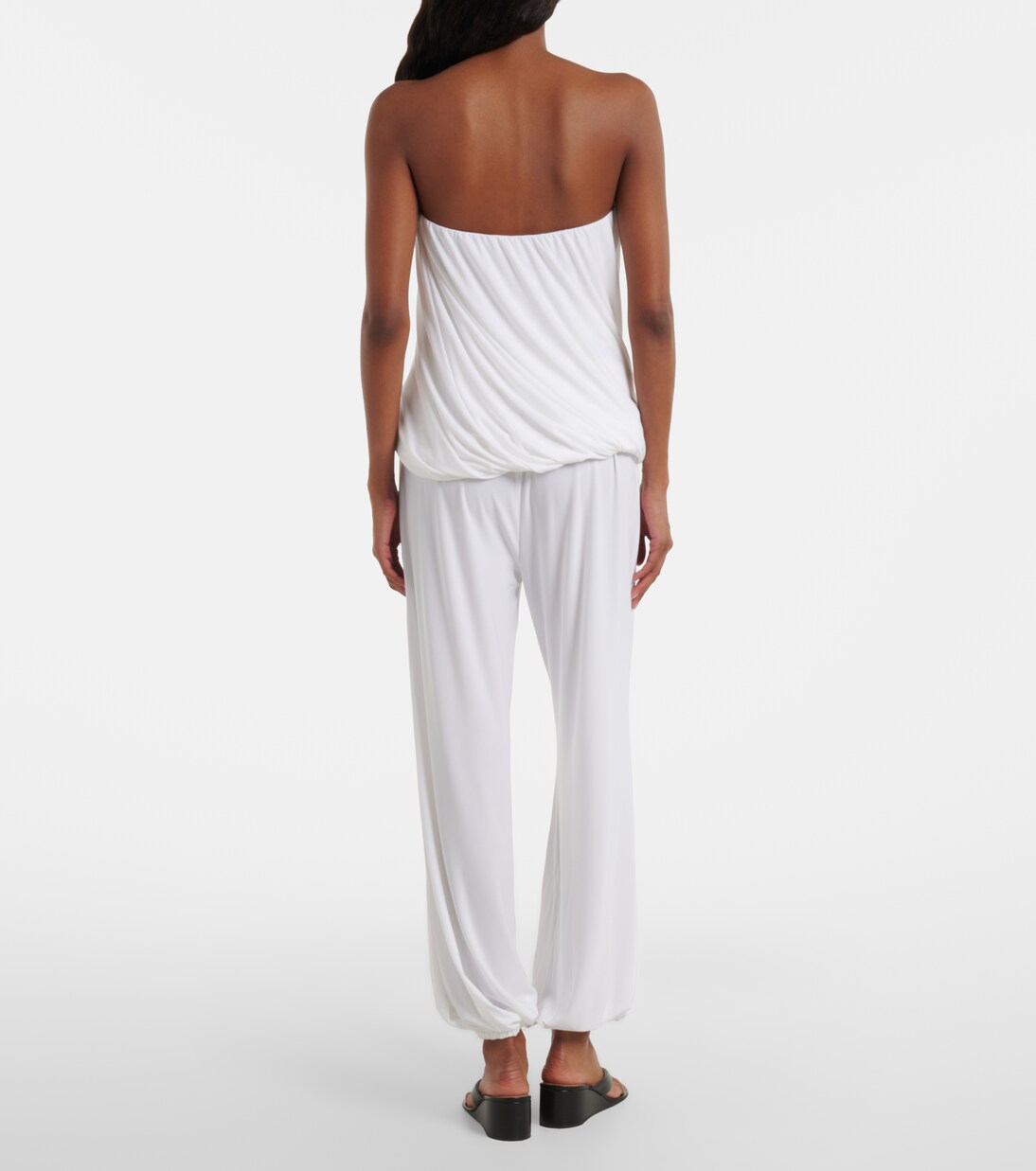 Pantalon de survêtement Puff en jersey | Norma Kamali