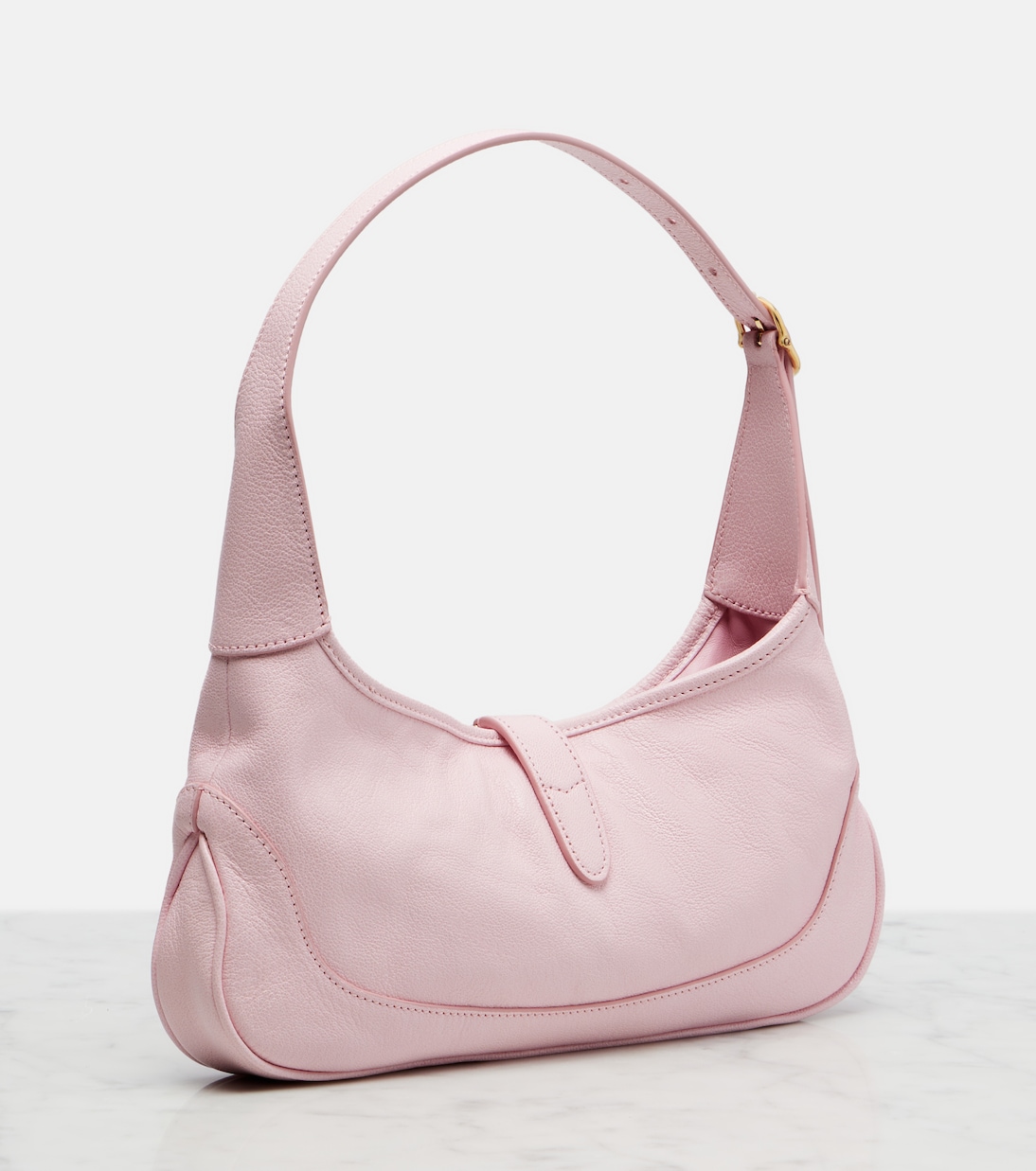 Jackie Slim Medium leather shoulder bag | Gucci