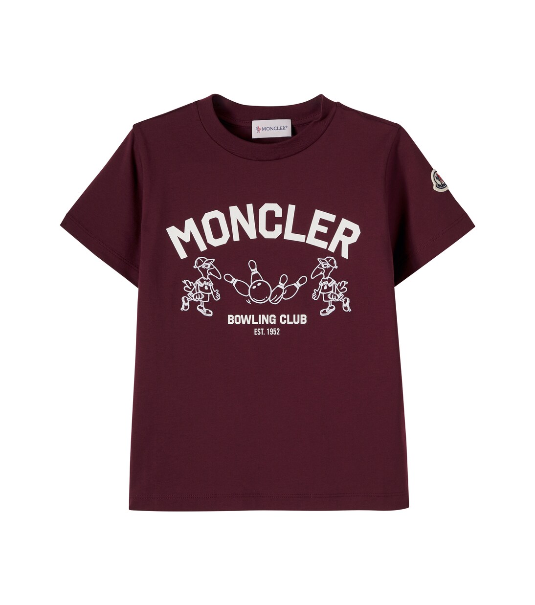 Logo cotton jersey T-shirt | Moncler Enfant