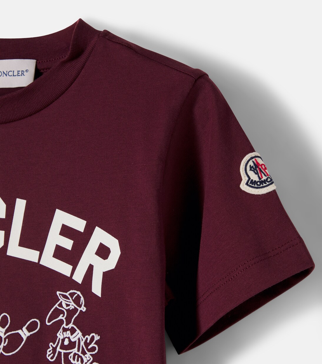 Logo cotton jersey T-shirt | Moncler Enfant