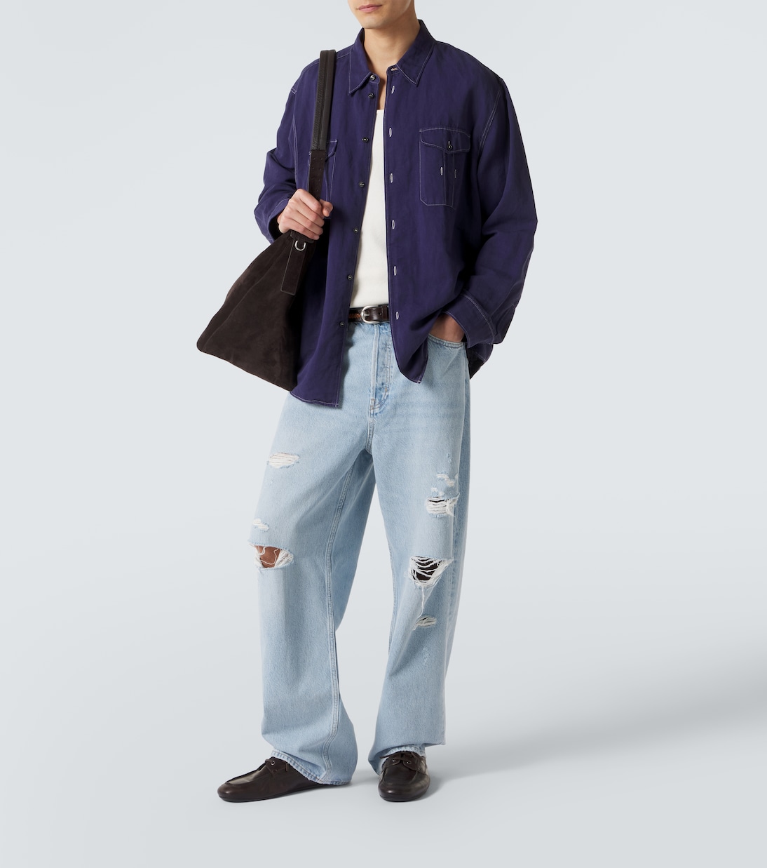 Baggy wide-leg jeans | Frame