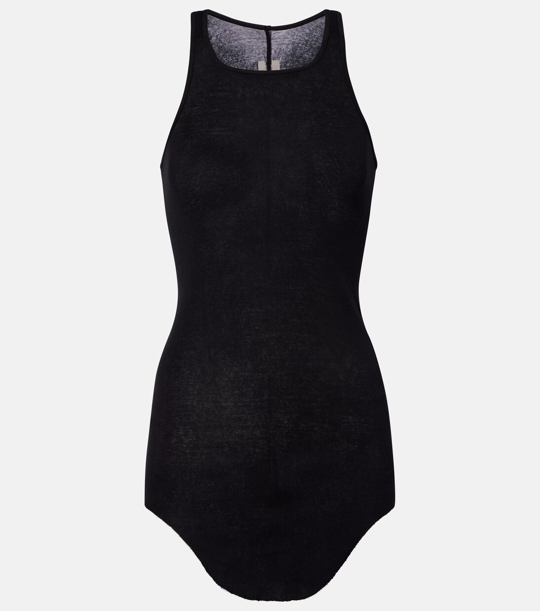 Ribbed-knit cotton tank top  | Rick Owens