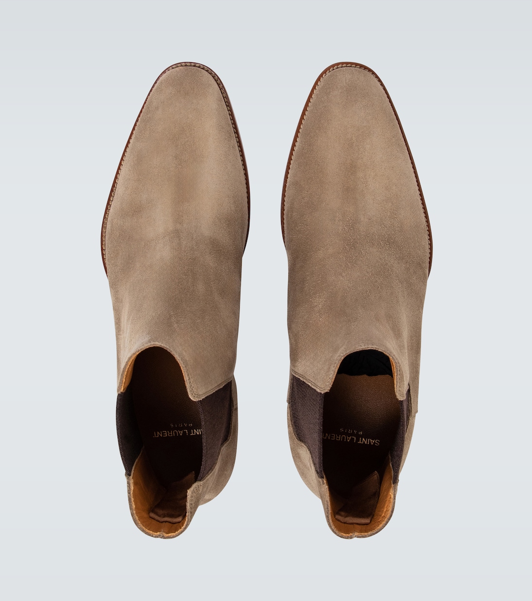 Wyatt suede Chelsea boots | Saint Laurent