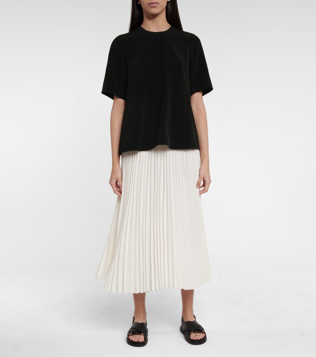 T-Shirt aus Crêpe | CO