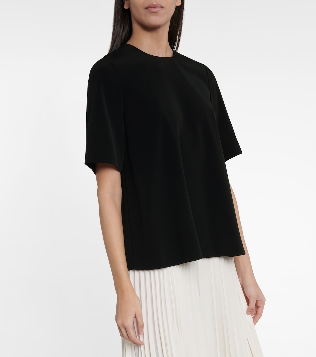 T-Shirt aus Crêpe | CO