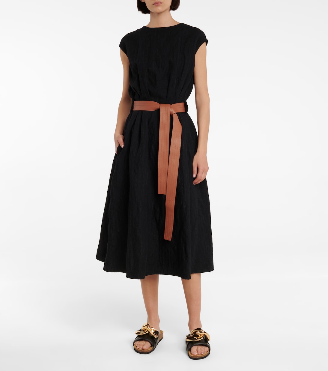 Verzierte Pantoletten aus Leder | JW Anderson