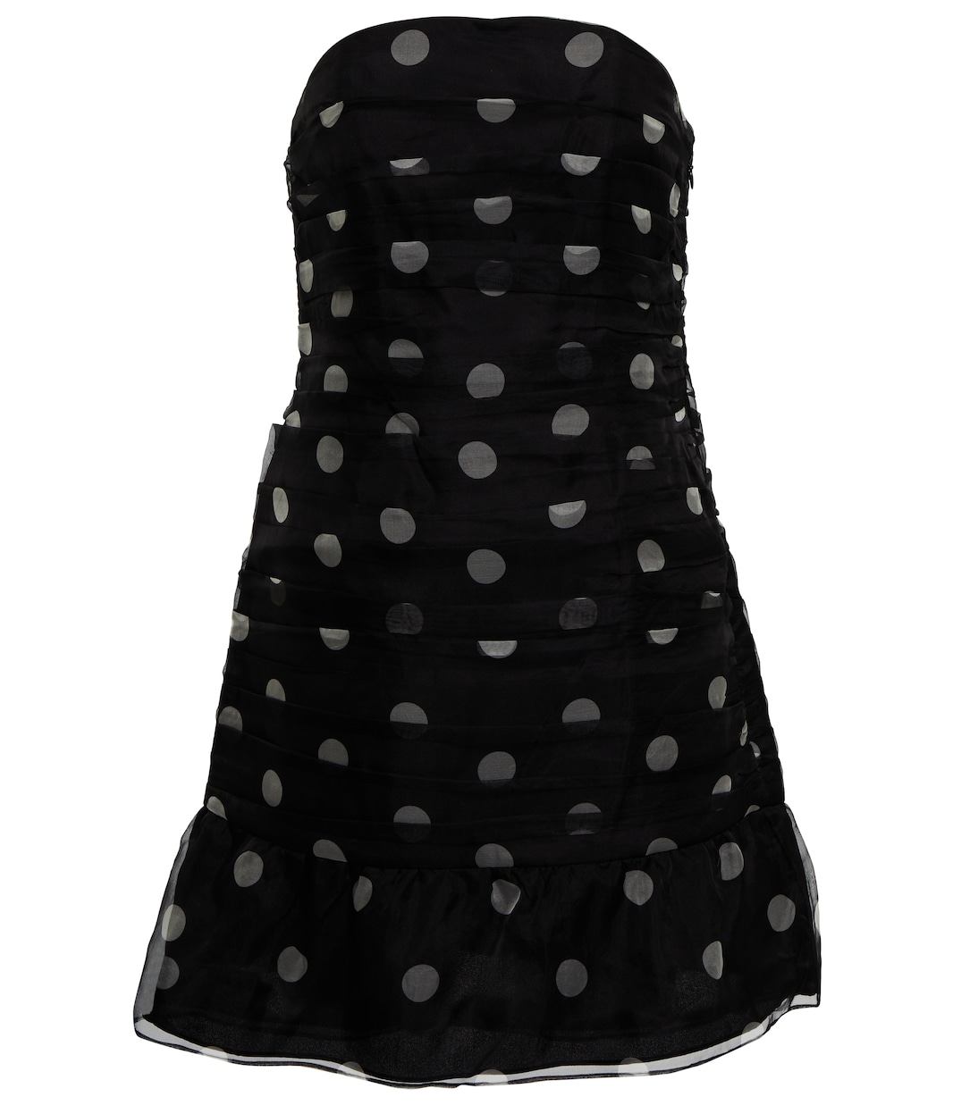 Robe Margot en soie à pois | SIR