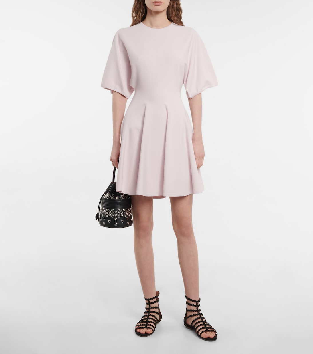 Vestido corto plisado | Alaïa