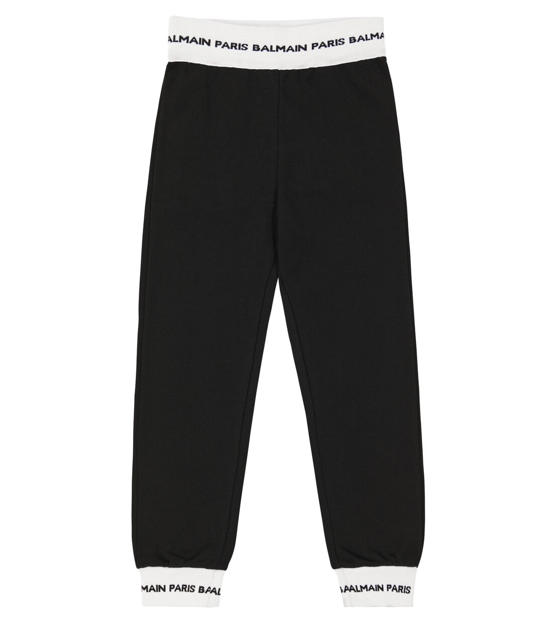 Cotton jersey sweatpants | Balmain Kids