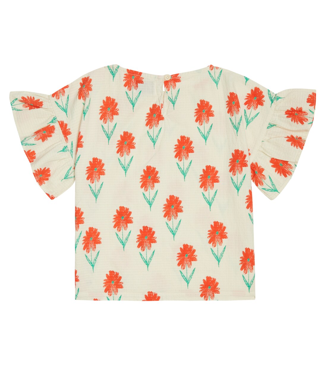 Floral cotton top | Bobo Choses