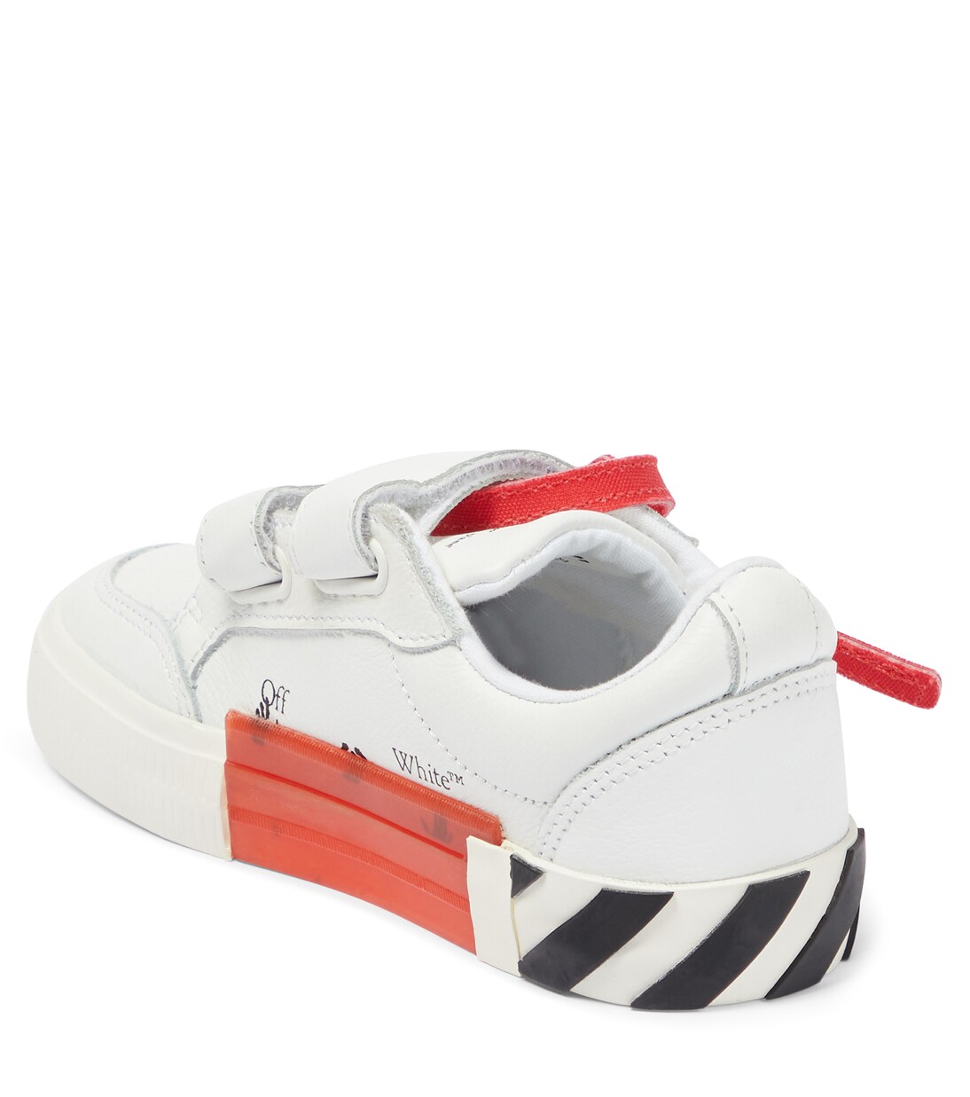 Low Vulcanized leather sneakers | Off-White Kids