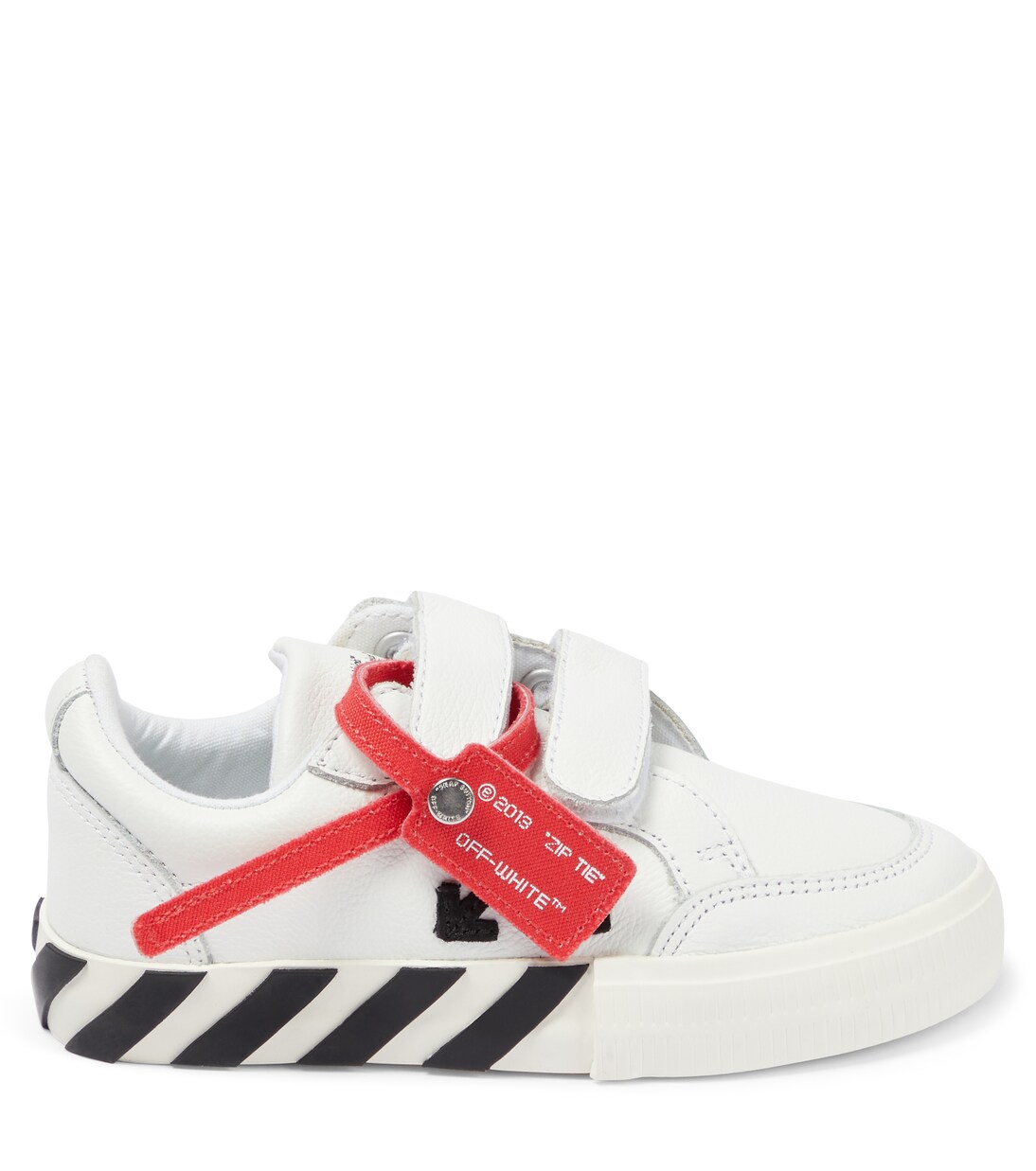 Low Vulcanized leather sneakers | Off-White Kids