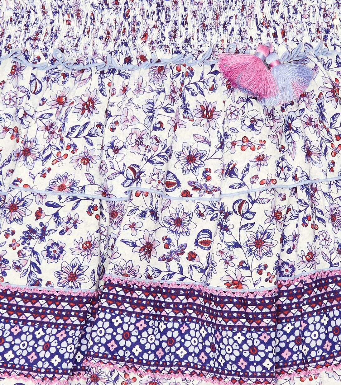 Ariel floral skirt | Poupette St Barth Kids
