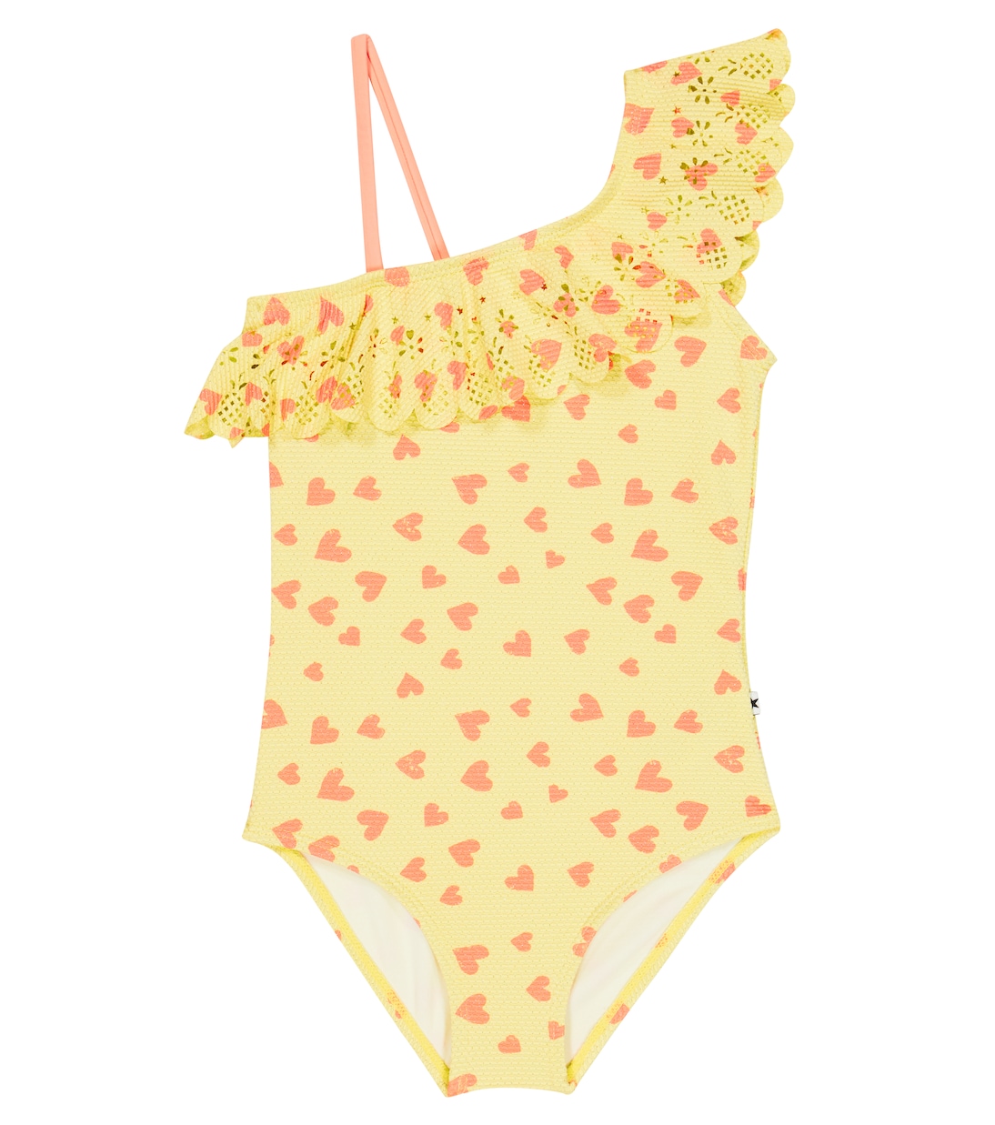 Printed ruffled swimsuit | Molo