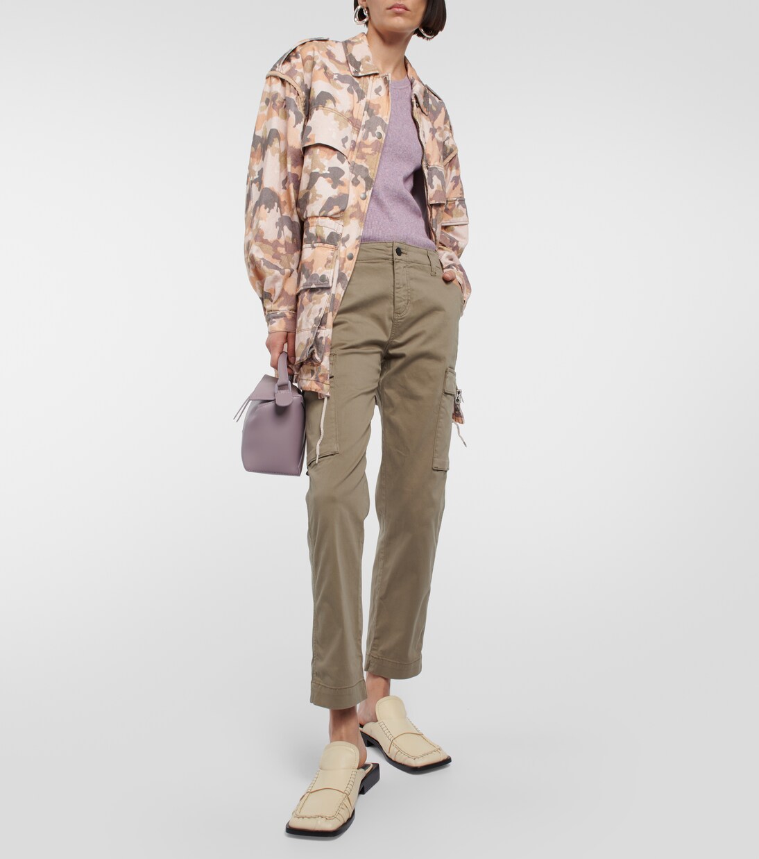 Cargohose aus einem Baumwollgemisch | AG Jeans