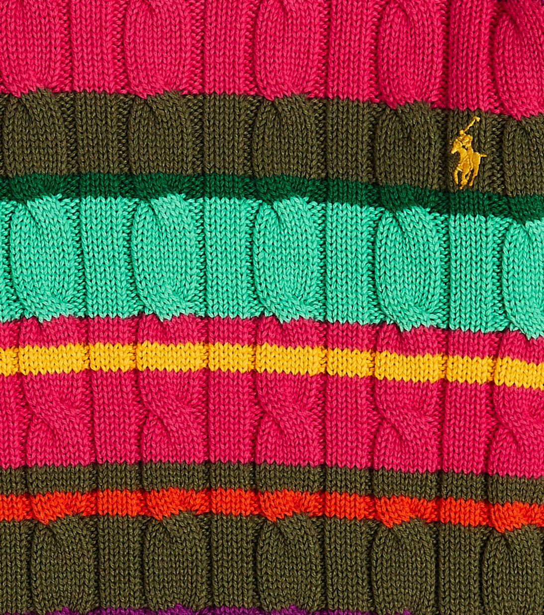 Cable-knit cotton sweater | Polo Ralph Lauren Kids